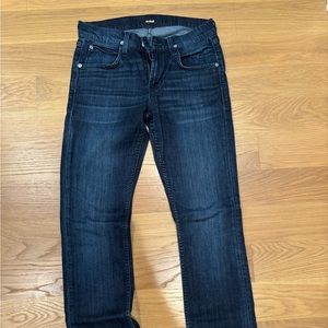 Hudson Jeans Size 30 Dark Wash Bryon Fit